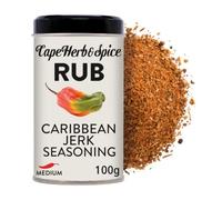 Cape Herb & Spice Caribbean Jerk Seasoning, 100 g Tin (1-Pack)