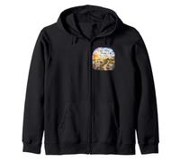 Cape May Point, NJ New Jersey shore, USA Atlantic Ocean Zip Hoodie