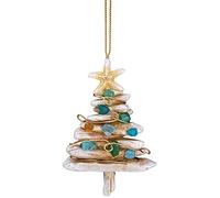 Cape Shore Christmas Tree Driftwood Beach Resin Ornament Decoration