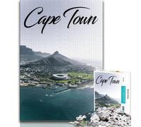 Cape Town 1000 Piece Jigsaw Puzzles for Teenagers,Educational Games Home Decoration Suitable for Desktop Decoration 50x75cm