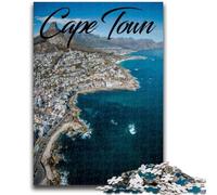 Cape Town Adult Jigsaw Puzzles 1000 Pieces, Help The Brain Exercise Addictive Toys to Cultivate Patience Unique Challenge Game 1000pcs(50x75cm)