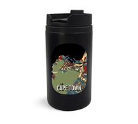 Cape Town Africa City Map Tourist Souvenir Travel Mug, Travel Tumbler, Insulated Coffee Cup, Portable Mug