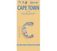 Cape Town borch 1/15: Cape Town, Robben Island, Cape Peninsula, Cape Town & Region, Garden Route (Borch Map)