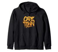 Cape Town Graffiti Urban City Art Design Zip Hoodie