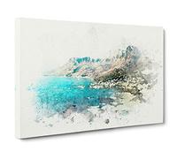 Cape Town in South Africa Canvas Print | Gallery Wrapped 30mm Frame Wall Art | 30x20 inches | Ready to Hang | Modern Picture | Living Room Bedroom Lounge Office
