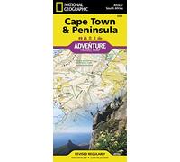 Cape Town and Peninsula Map S.A: Travel Maps International Adventure Map (National Geographic Adventure Map)