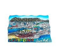 Cape Town South Africa 3D Fridge Magnet Souvenir Gift,Resin Handmade Cape Town Refrigerator Magnet Home & Kitchen Decoration Collection