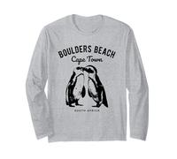 Cape Town South Africa Boulders Beach Penguin Long Sleeve T-Shirt