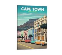 Cape Town South Africa Exquisite Vintage Travel Souvenir Poster Canvas Art And Wall Art Picture Print Modern Family Bedroom Decors 08x12inch(20x30cm)
