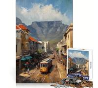 Cape Town South Africa Jigsaw Puzzle for Teenagers 1000 Pieces Smart Challenge Restful Escape Fine Lock Nice Gift (38x52cm)