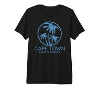 Cape Town South Africa Johannesburg African Coast Palm Tree Premium T-Shirt