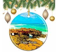 Cape Verde Christmas Xmas Tree Ornament Decoration Wedding Hanging Pendant Decor City Travel Souvenir Collection