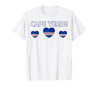 Cape Verde Flag, Cape Verdean Flag, Cape Verde Value Graphic T-Shirt, Men, White, L