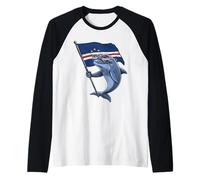 Cape Verde Flag Cape Verdean Roots Cabo Verde Raglan Baseball Tee