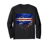 Cape Verde Flag Long Sleeve T-Shirt