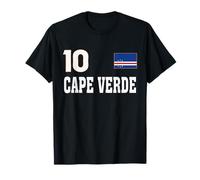 Cape Verde Flag Number 10 Shield Emblem National Pride T-Shirt