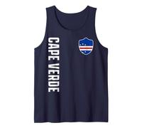 Cape Verde Flag Roots Fan Cabo Verde Morabeza Patriotic Tank Top