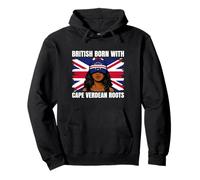 Cape Verde Girl Heritage British Born Cape Verdean Roots Pullover Hoodie
