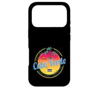 Cape Verde Island Sunset Retro Palm Tree Vintage Souvenir Case for iPhone 17 Pro