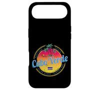 Cape Verde Island Sunset Retro Palm Tree Vintage Souvenir Case for iPhone Air