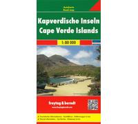 Cape Verde Islands: Wegenkaart 1:80 000