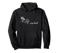 Cape Verde Signature Heart Art - Beach Souvenir Pullover Hoodie