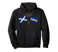 Cape Verdean Heritage Cabo Verde Scotland Flag Cape Verdean Pullover Hoodie