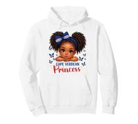 Cape Verdean Princess Cute Girl Flag Headband Pullover Hoodie
