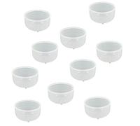 Cape Warwick Medical 40ml Gallipot/Tablet Pot/Liquids, Medicines, Tablets, Pills, Medicinal Products, for Health Care, Care Homes, Carers, Home Care, (Natural, 40mm x 30mm)