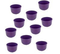 Cape Warwick Medical 40ml Gallipot/Tablet Pot/Liquids, Medicines, Tablets, Pills, Medicinal Products, for Health Care, Care Homes, Carers, Home Care, (Purple, 40mm x 30mm)