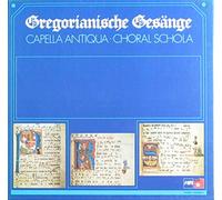 CAPELLA ANTIQUA - CHORAL SCHOLA - GREGORIANISCHE GESÄNGE - 4 LP-BOX - MPS BASF - MIT TEXTBUCH - VINYL