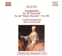 Capella - HAYDN: Symphonies Nos. 45, 48 and 102