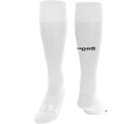 Capelli Sport Knee High Socks, Athletic Team Sports Apparel for Soccer, Football, Baseball, and Softball, White Black, M