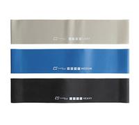 Capelli Sport Resistance Bands, Light, Medium and Heavy Exercise Loop Bands, Multicolor, 14 Inch, Pack of 3