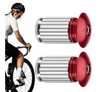 Capes D'extrémité De Poignée À Main, Bouchons D'extrémité Du Guidon | 1 Paire Route Et Capuchis De Guidon À Vélo De Montagne | Extension De Verrouillage De Verrouillage Précis Du Couvercle De Poignée