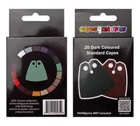 Capes4Minifigs - 20-Pack of Dark Standard Capes for Your Minifigs! Give your minifigs some serious flair. Compatible with LEGO minifigs. (Minifigs NOT included)