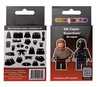 Capes4minifigs SW Essentials - 40 Epic Capes for Your Mini Heroes! Colorful, Custom, and Full of Style. Compatible with LEGO Star Wars minifigs. (Minifigures NOT included)