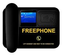 Capetune NEO-PACTO 4G 3G GSM AUTO-DIALER DESK WALL TAXI FREEPHONE HOTEL HOSPITAL PHONE, Fixed Wireless Desk Phone, FWP