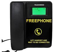 CAPETUNE TELECOM500 4G AUTO DAIL GSM TAXI PHONE WITH NO BUTTON Fixed Wireless Desk Phone, FWP