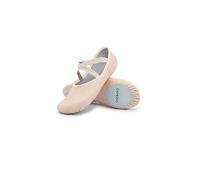 Capezio Adult's Hanami® Canvas Ballet Shoe 2037W, Black, 16 Medium