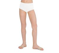 Capezio Big Girls' Brief, White, 10-12