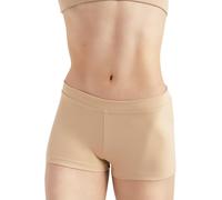 Capezio Boy Cut Low Rise Shorts, TB113 Mini Yoga Shorts for Women, Micro Short