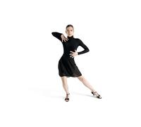 Capezio Ca1Ev 126 Georgette Long Wrap Skirt Skirts - Black, Medium/Large