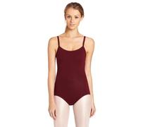 Capezio Camisole Dance Leotard with Bratek, Ballet Leotard for Women with Adjustable Shoulder Straps, Contemporary Dance Costume Leotards for Jazz, Dancing, Lyrical, CC110, Burgundy, Adult Large