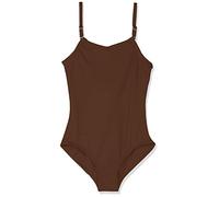 Capezio Girl's Camisole Leotard w/Adjustable Straps Jumpsuit, Espresso, Intermediate