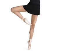 Capezio Women's Curved Pull-On Skirt, Black, L