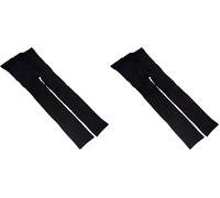 Capezio Footless Dance Tights, Women's Stretchy, Toeless, Semi Opaque, Footless Ballet Tights for Girls, Women, Jazz, Contemporary, Dancing, V1885W, Black, Adult Large-X-Large (Pack of 2)