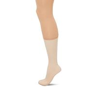 Capezio Footless Tights - Women's Versatile Dance Tights, Comfortable Waistband & Fit - Light Suntan, L-XL