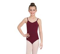 Capezio Girls Princess Camisole Leotard, Burgundy, S