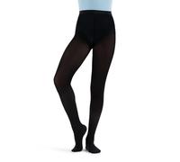 Capezio girlsHold & Stretch Footed Tight Dance Tights - Black - Large